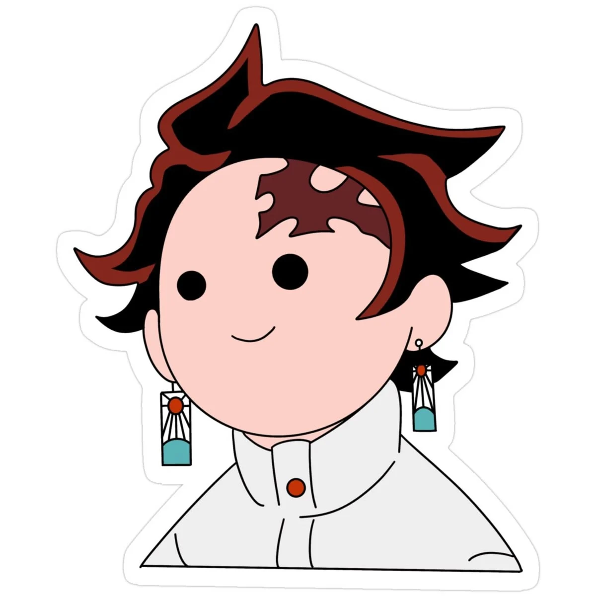 Tanjiro Cute Anime Sticker by Forever Misfits